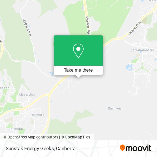 Sunstak Energy Geeks map