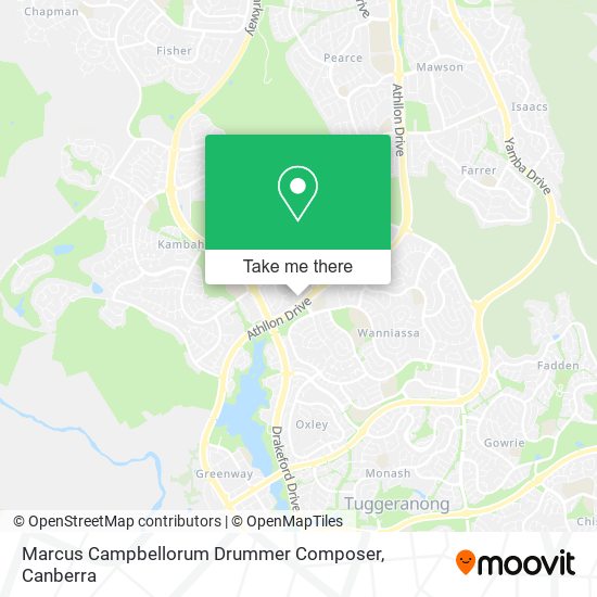 Marcus Campbellorum Drummer Composer map