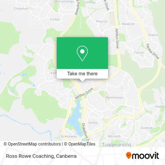 Mapa Ross Rowe Coaching