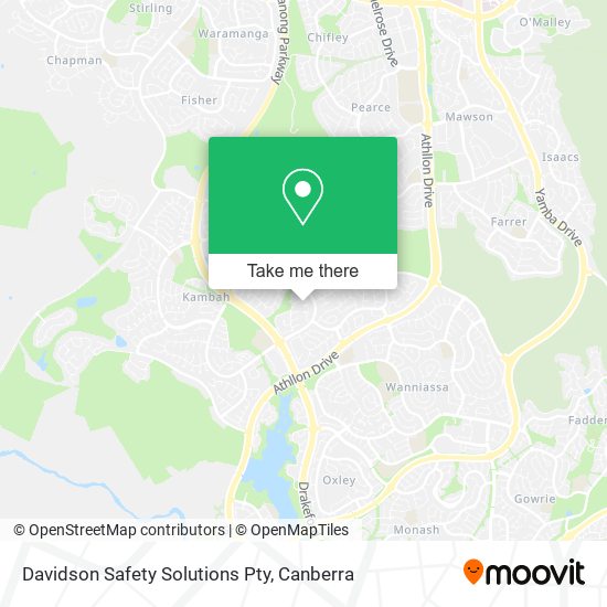 Davidson Safety Solutions Pty map