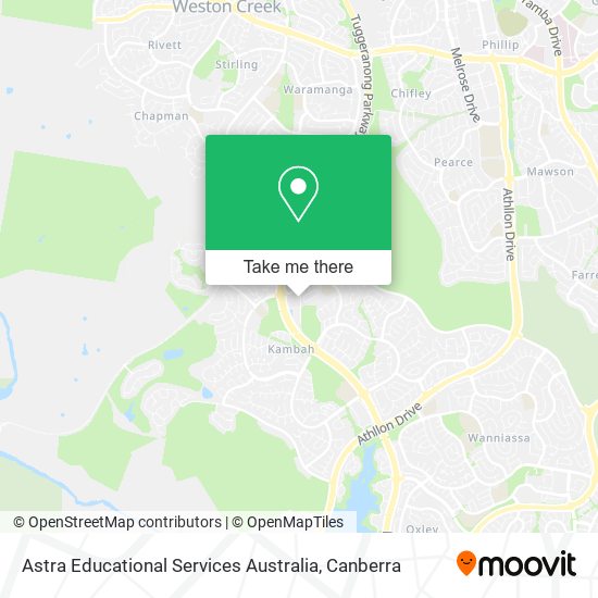 Astra Educational Services Australia map