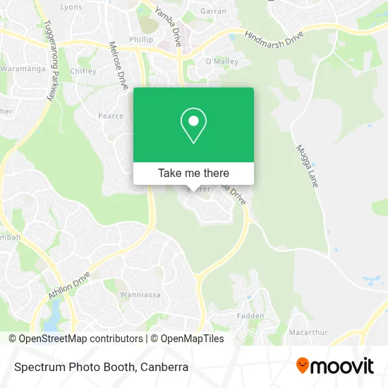 Mapa Spectrum Photo Booth