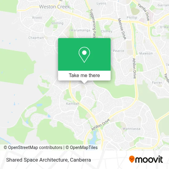 Mapa Shared Space Architecture
