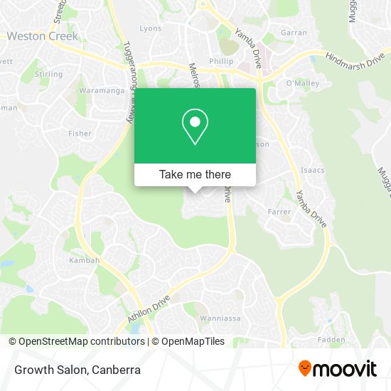 Growth Salon map