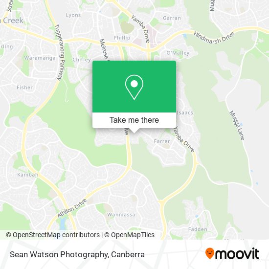 Sean Watson Photography map