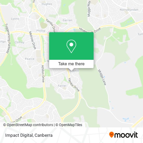 Impact Digital map