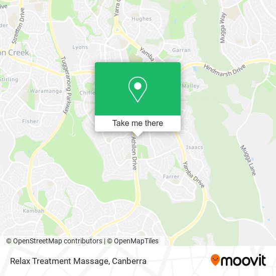 Relax Treatment Massage map
