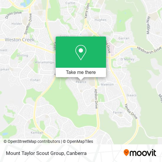 Mount Taylor Scout Group map