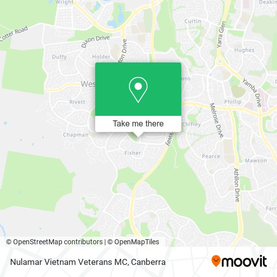 Nulamar Vietnam Veterans MC map