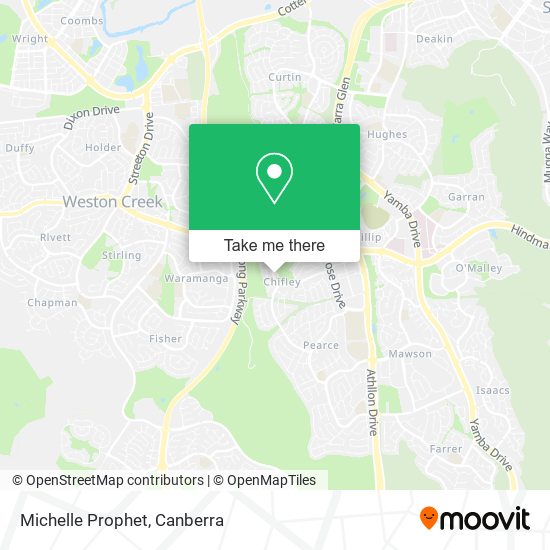 Michelle Prophet map