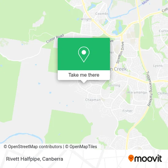 Mapa Rivett Halfpipe