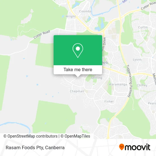 Mapa Rasam Foods Pty