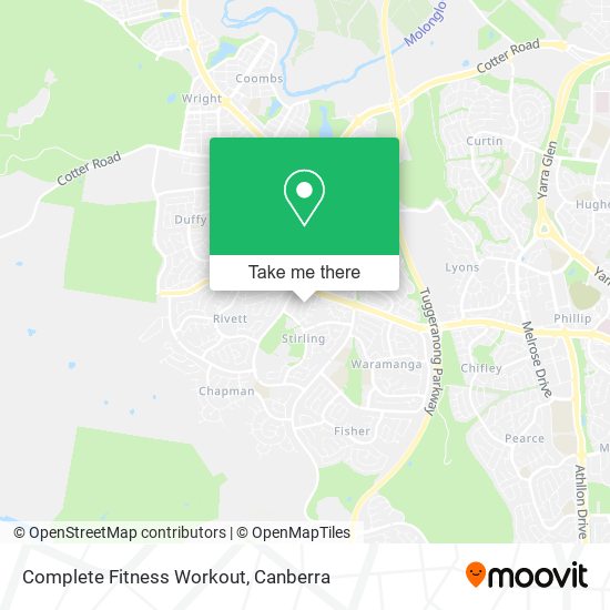 Mapa Complete Fitness Workout