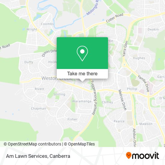Am Lawn Services map