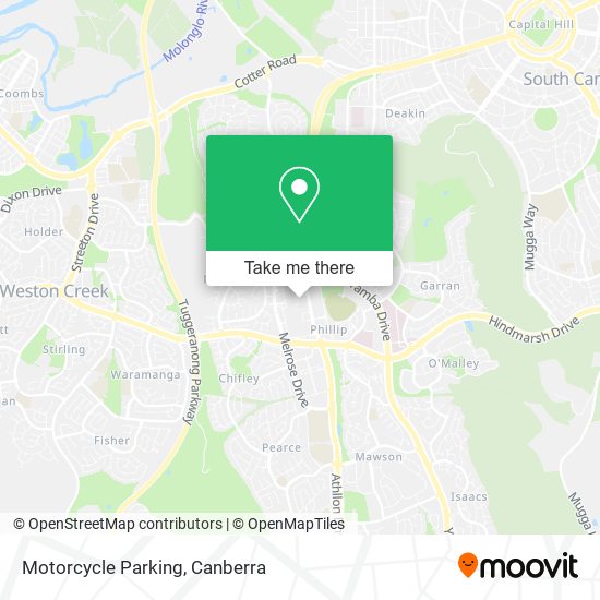 Motorcycle Parking map