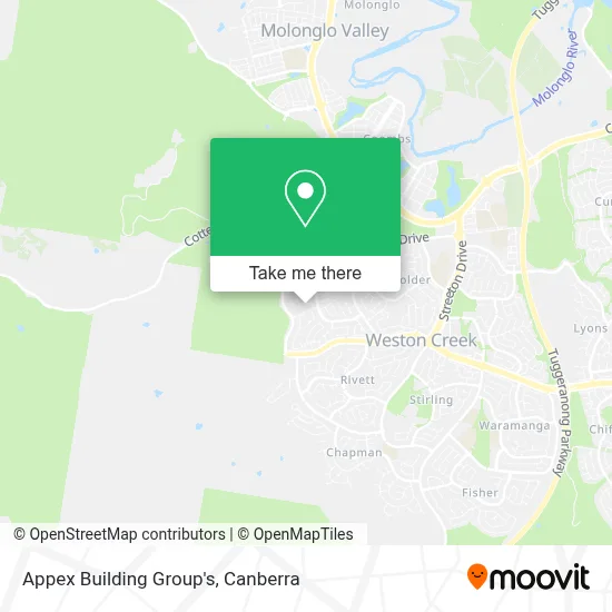 Mapa Appex Building Group's