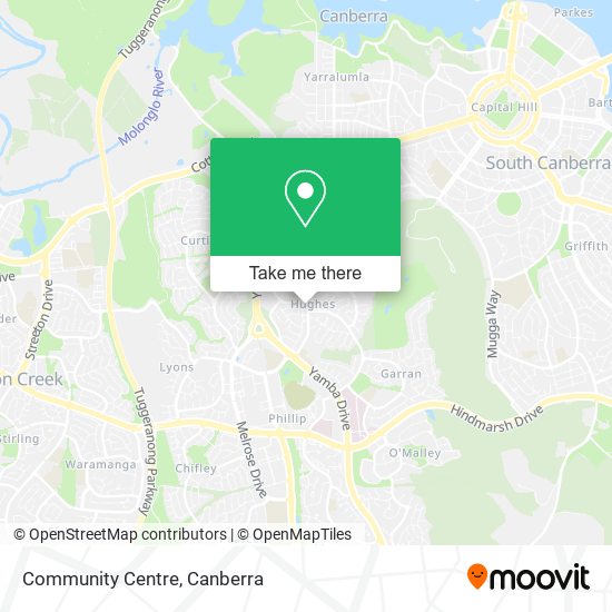 Community Centre map