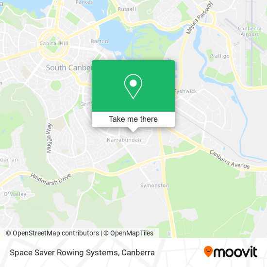 Space Saver Rowing Systems map