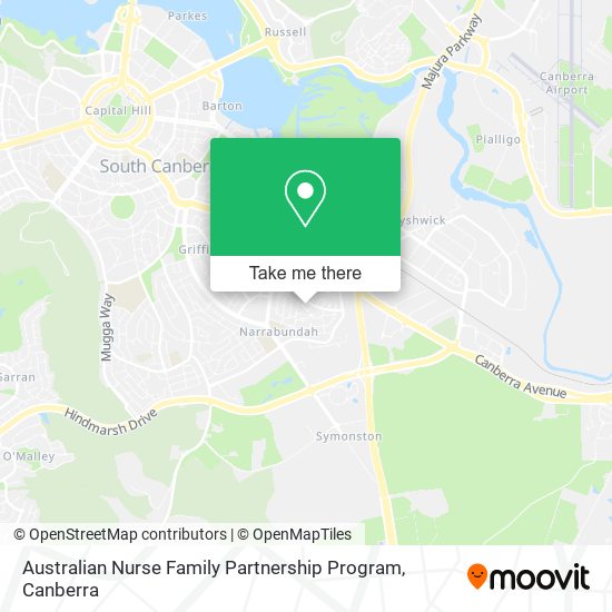 Australian Nurse Family Partnership Program map