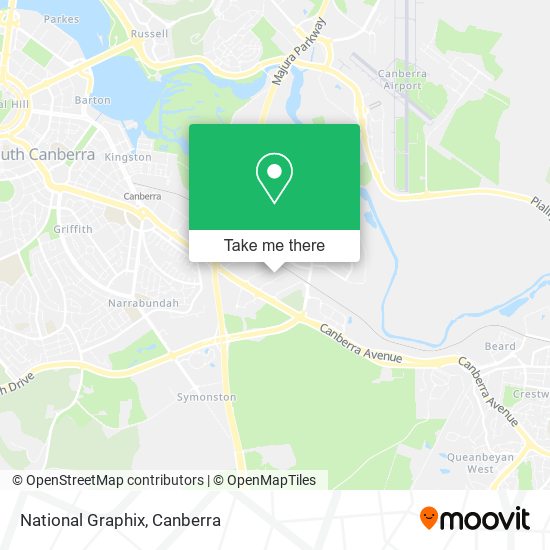 National Graphix map