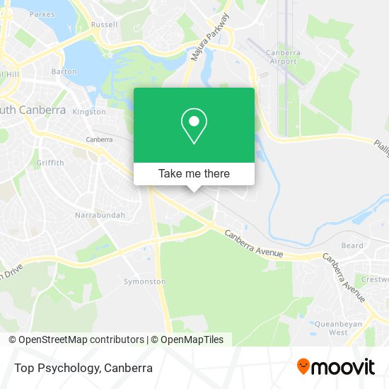Top Psychology map
