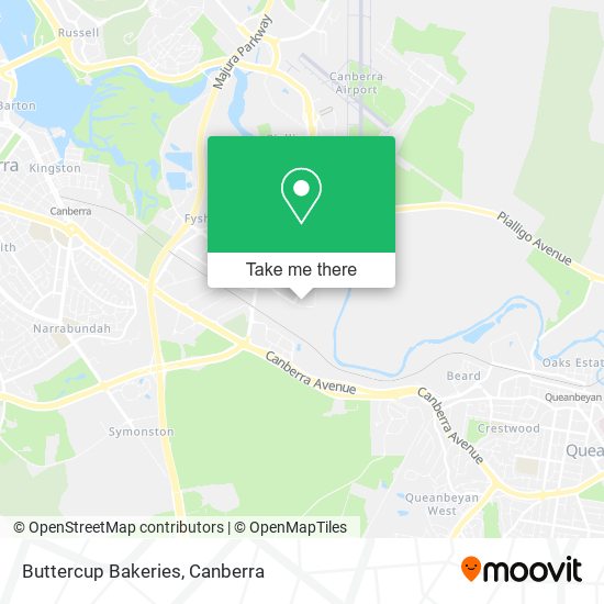Buttercup Bakeries map