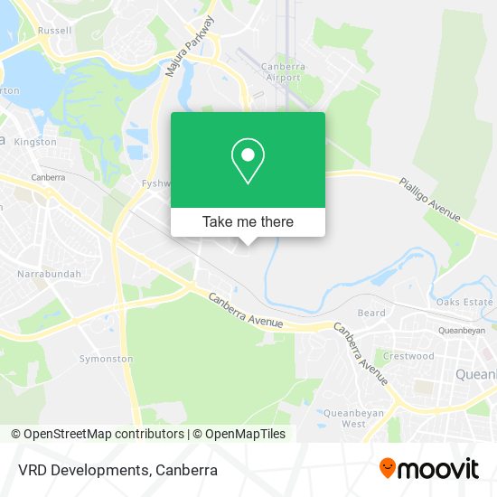 VRD Developments map