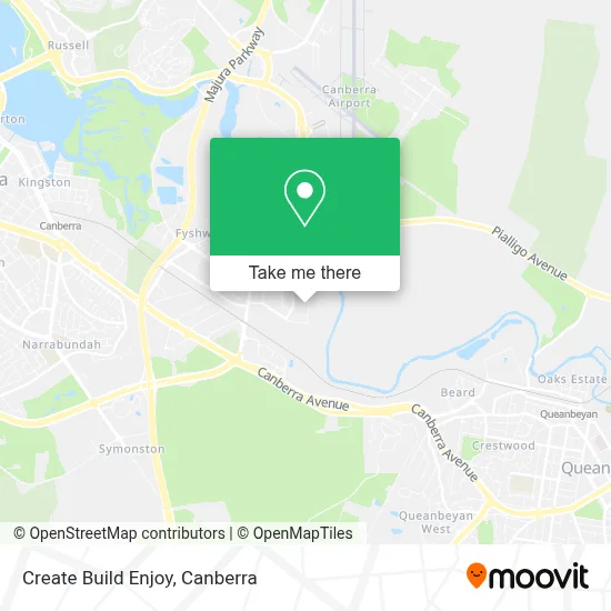 Mapa Create Build Enjoy