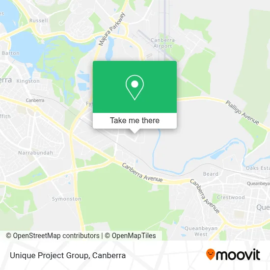 Mapa Unique Project Group