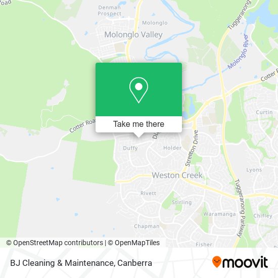 BJ Cleaning & Maintenance map