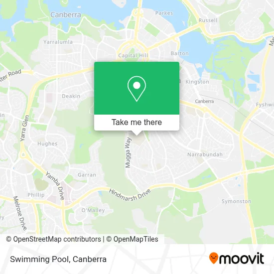 Mapa Swimming Pool