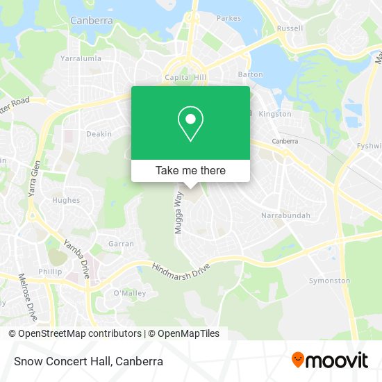 Snow Concert Hall map