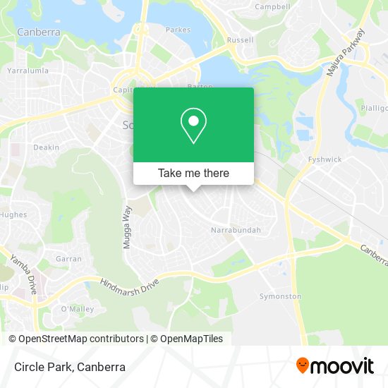 Circle Park map