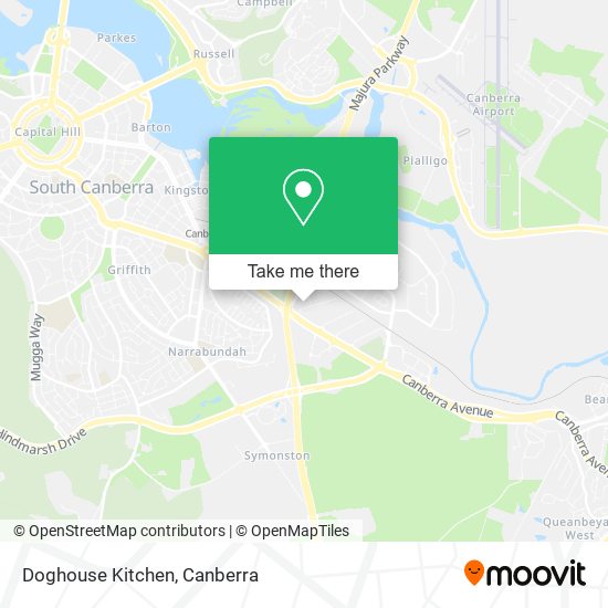 Doghouse Kitchen map