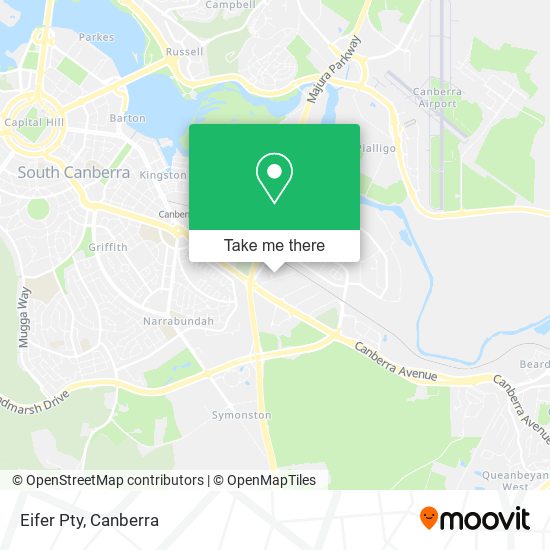 Eifer Pty map
