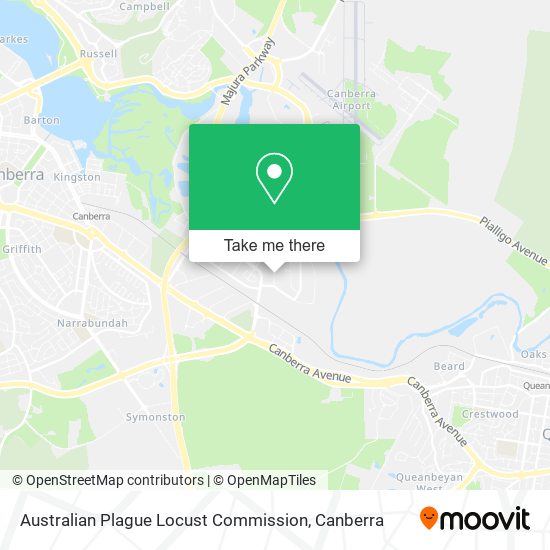 Australian Plague Locust Commission map