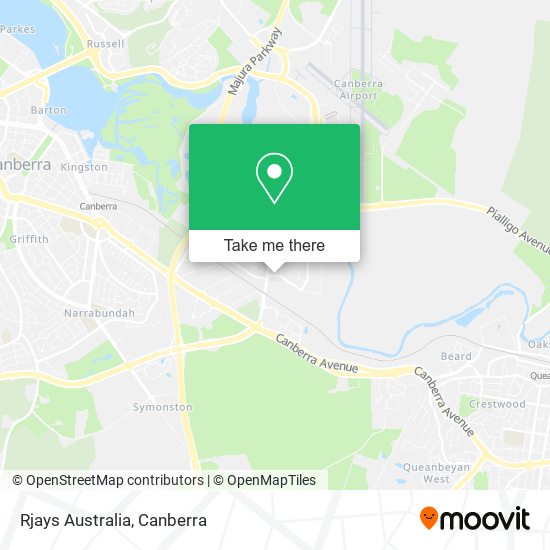 Rjays Australia map