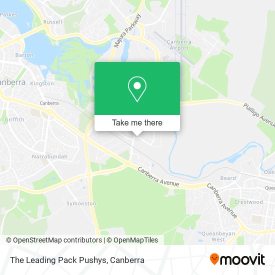 The Leading Pack Pushys map