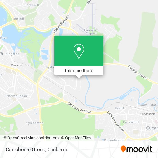 Corroboree Group map