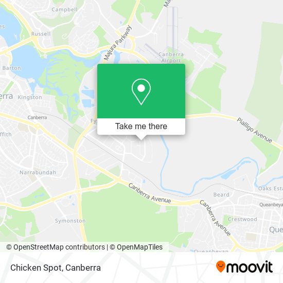 Chicken Spot map