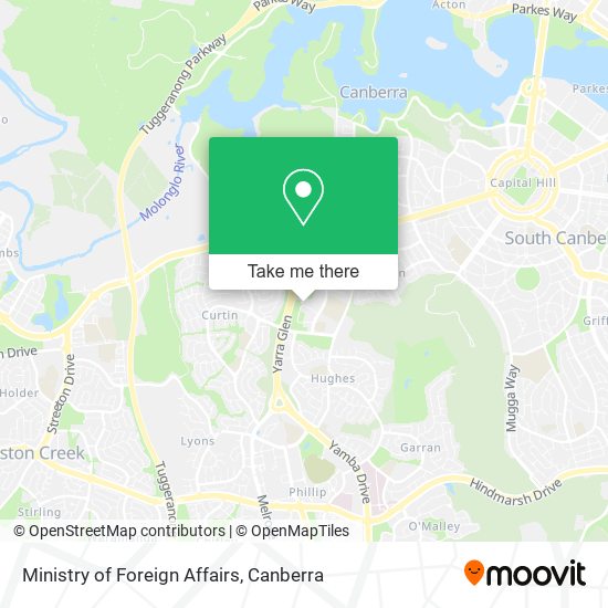 Ministry of Foreign Affairs map