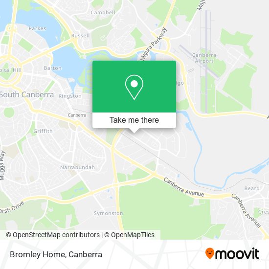 Bromley Home map