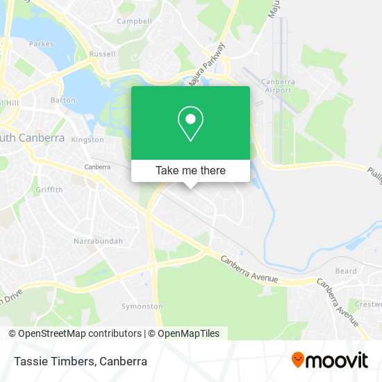 Tassie Timbers map