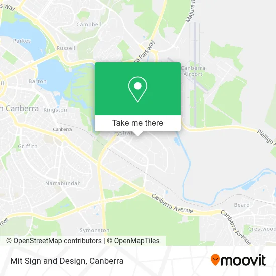 Mapa Mit Sign and Design