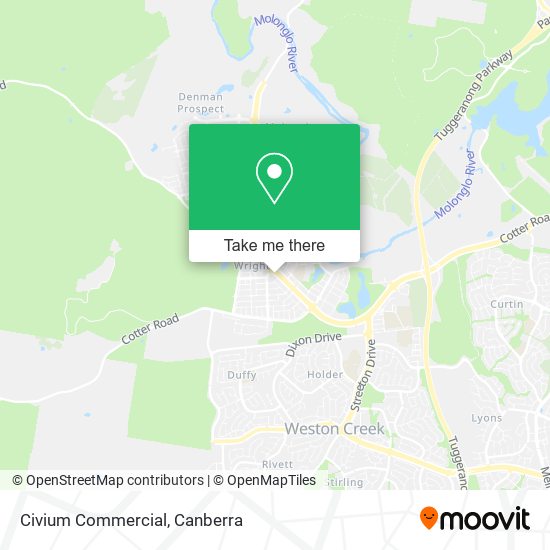 Civium Commercial map