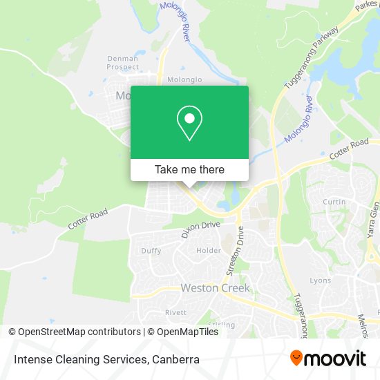 Intense Cleaning Services map