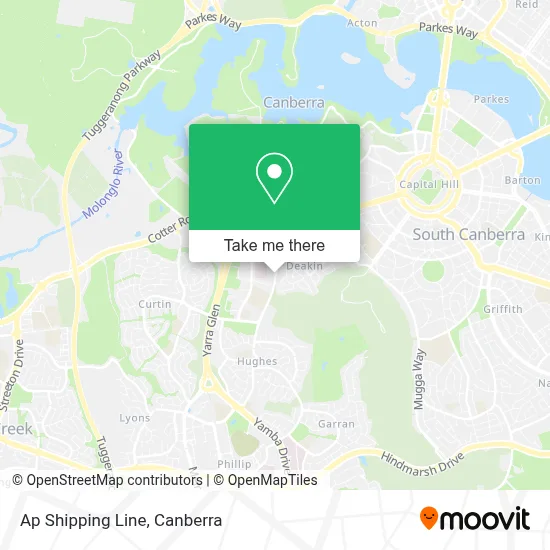 Mapa Ap Shipping Line