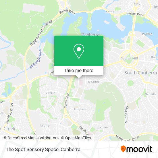 The Spot Sensory Space map