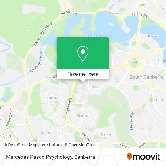 Mercedes Pasco Psychology map