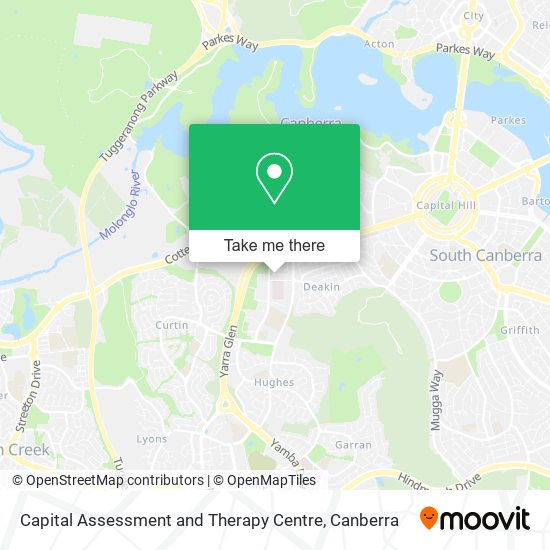 Capital Assessment and Therapy Centre map